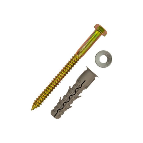 Superior Mfg Group, Notrax 6in Metal Lag Bolt, Washer And Anchor Kit For GNR Easy Rider Speed Bumps GNRS960000 - main
